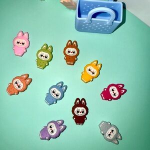 Labubu Croc Charms - Colorful Pack